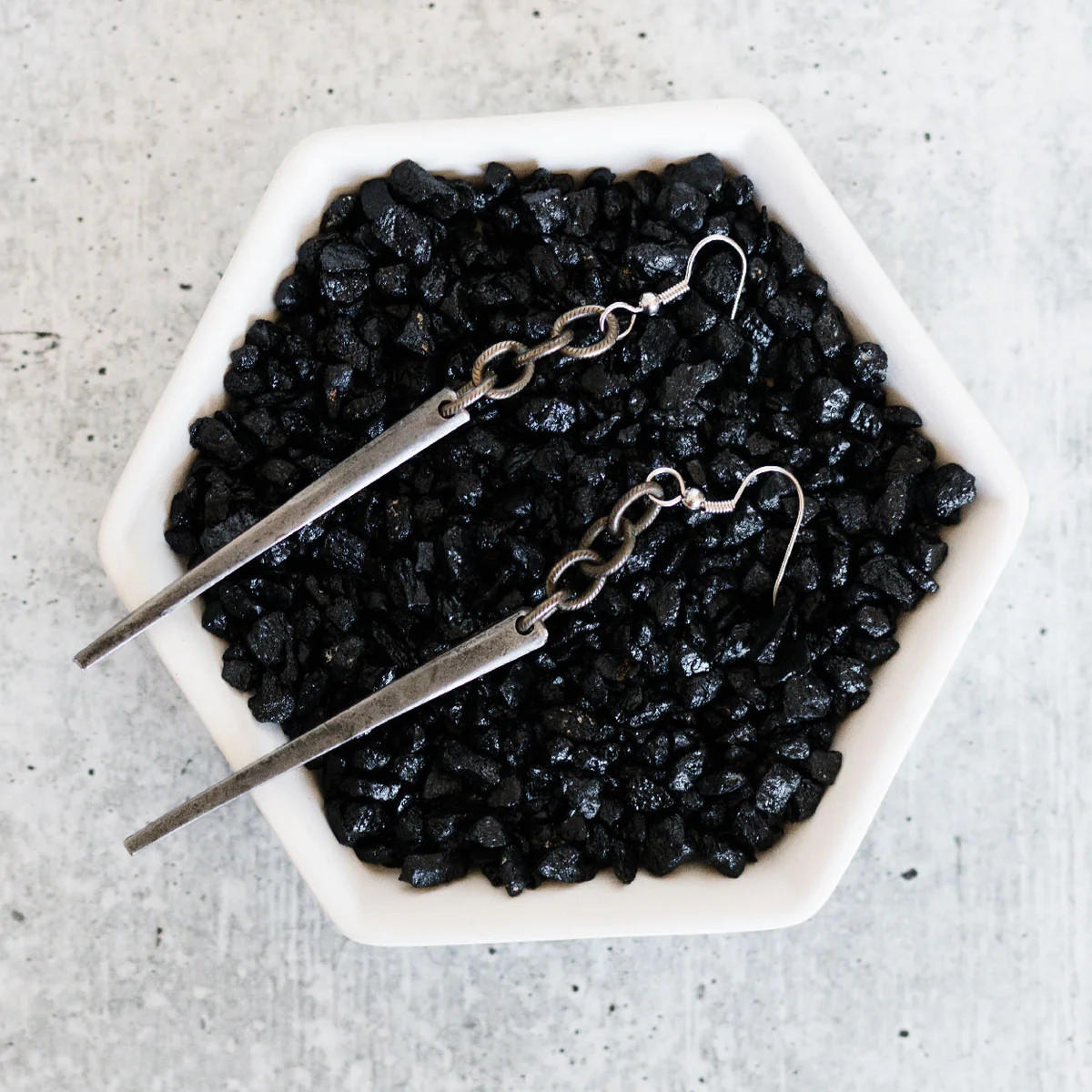 POWER Earrings | Twisted Silver