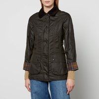 Barbour Women's Beadnell Wax Jacket - Olive - UK 20 | Coggles (Global)
