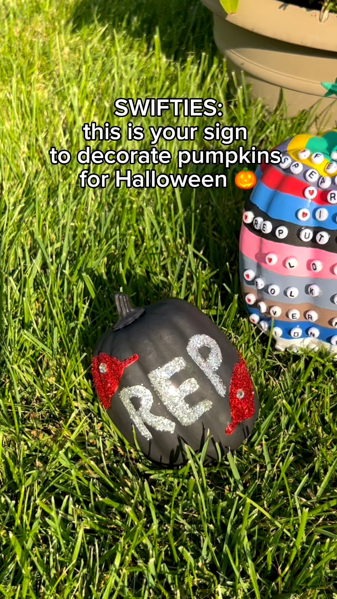 DIY Taylor Swift Swiftie Halloween pumpkins 🎃

#LTKFindsUnder50 #LTKSeasonal #LTKHalloween