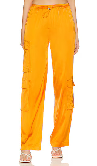 Barton Cargo Pant in Apricot Orange | Revolve Clothing (Global)