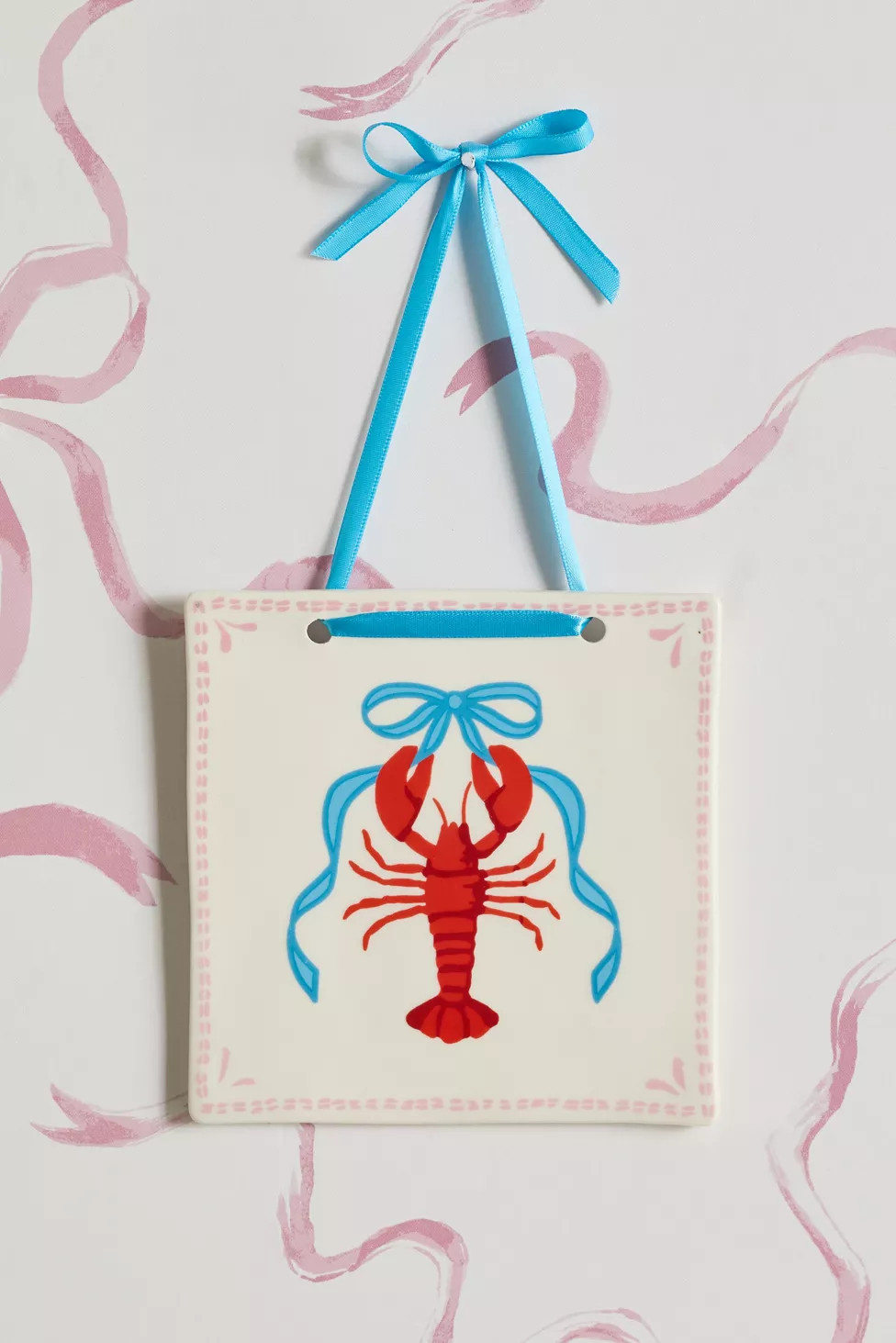 Hamptons Icon Ceramic Tile Wall Hanging | Urban Outfitters (US and RoW)