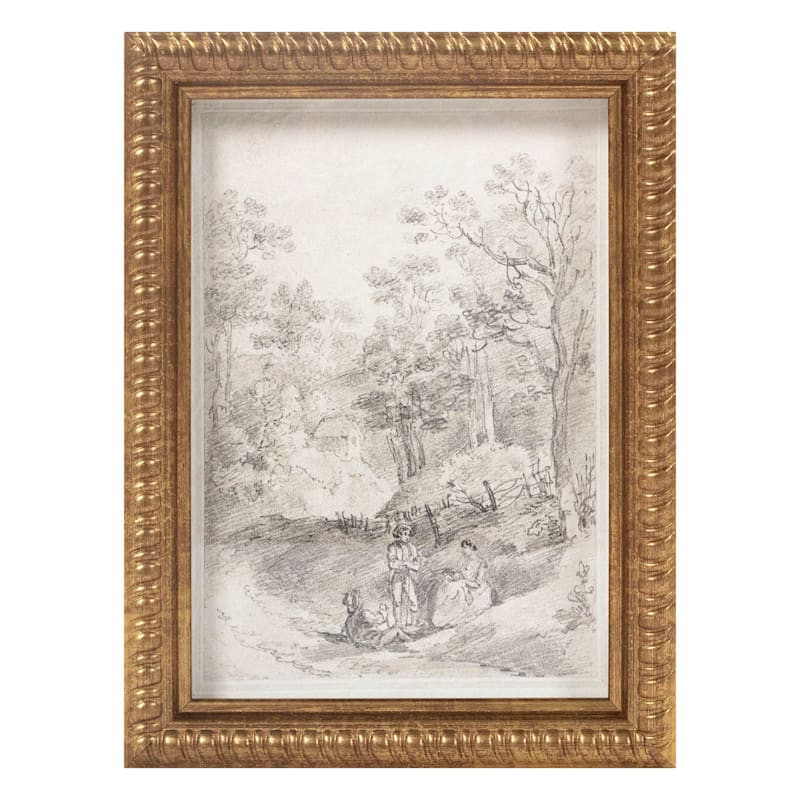 Printed Landscape, 6x8 | At Home