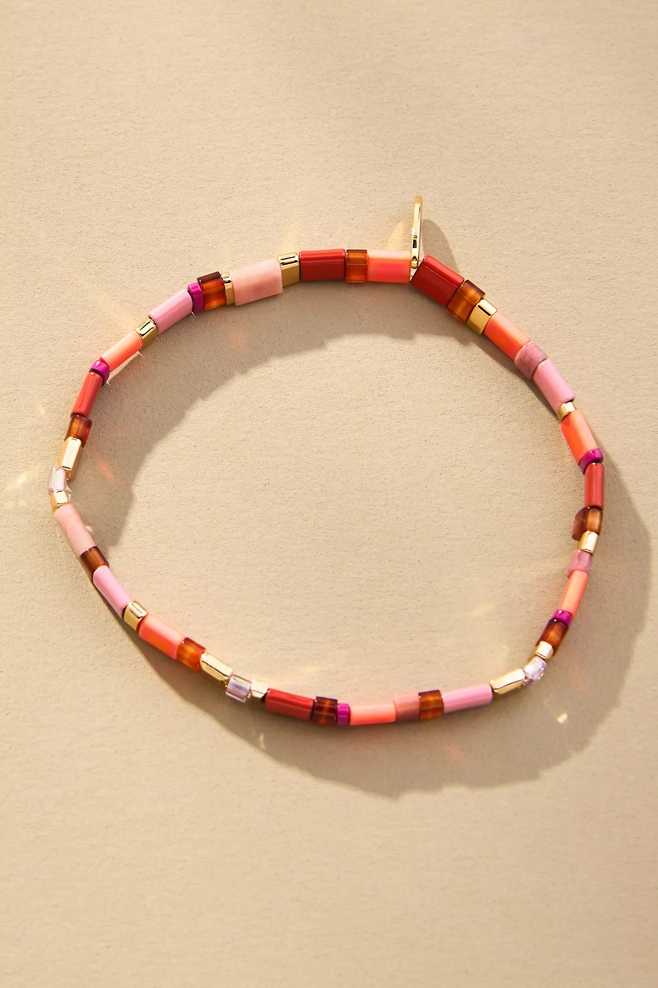 Colorful Beaded Chicklet Bracelet | Anthropologie (US)