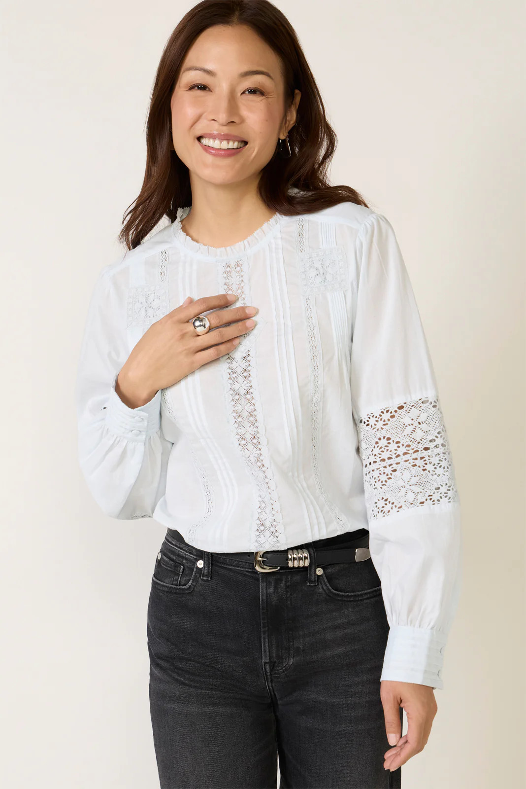 Maeve Eyelet Blouse | Evereve