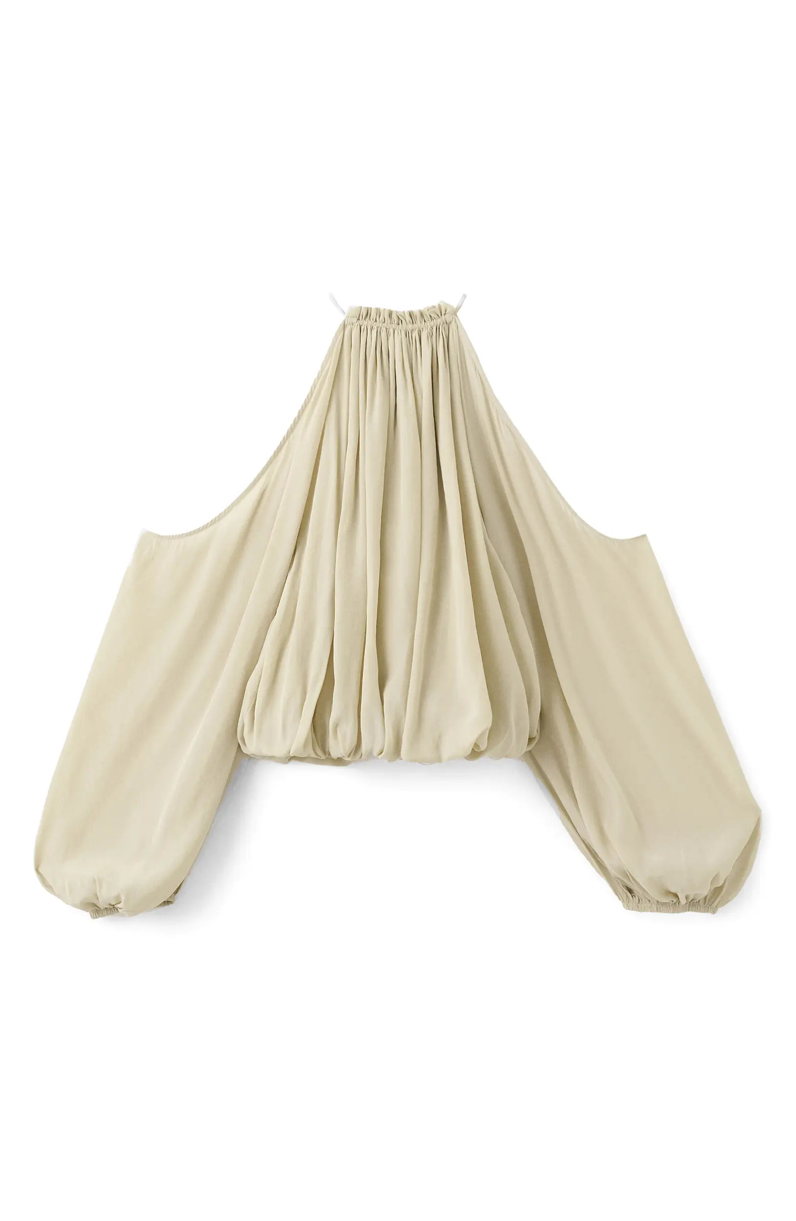 Cold Shoulder Bubble Hem Top | Nordstrom