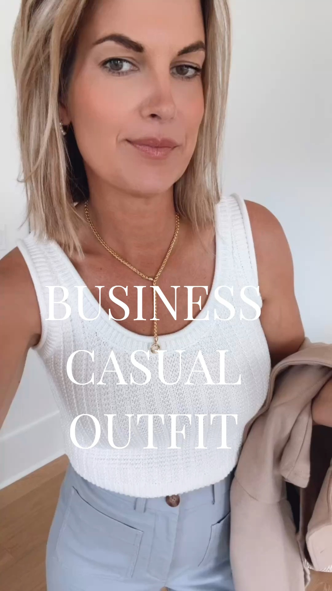 Business casual outfit. I am 5’11” in small tops and small tall pants. Use my new customer discount code on the pants. RACHELXSPANX for 15% off and free shipping.

#LTKSaleAlert #LTKTall #LTKWorkwear