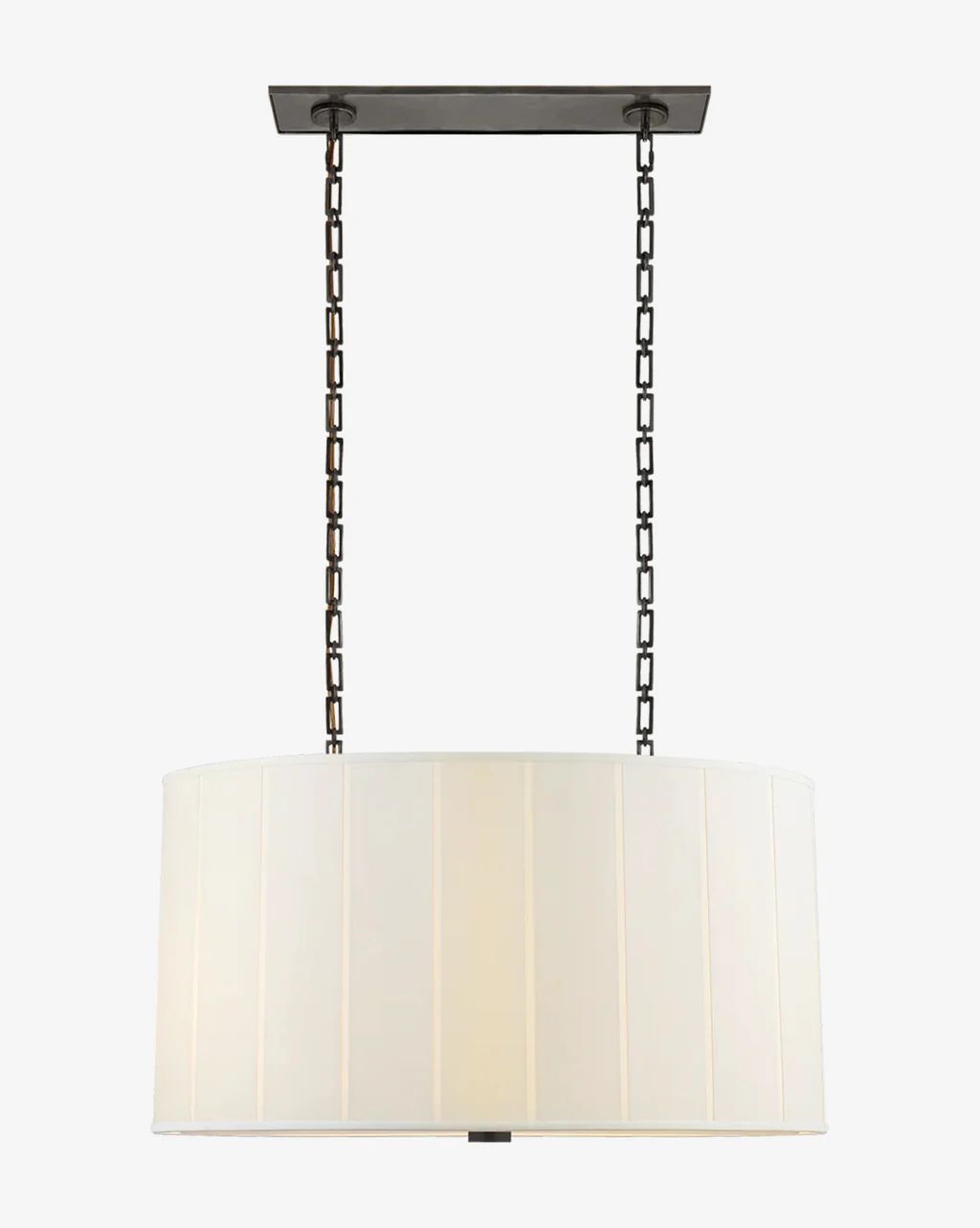 Perfect Pleat Oval Hanging Shade | McGee & Co.