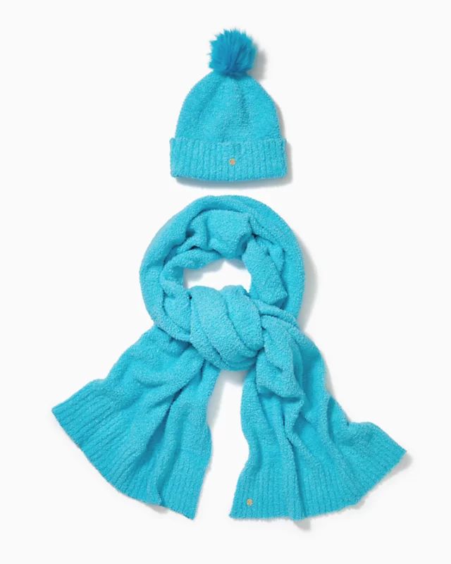 Frosti Scarf And Hat Set | Lilly Pulitzer | Lilly Pulitzer