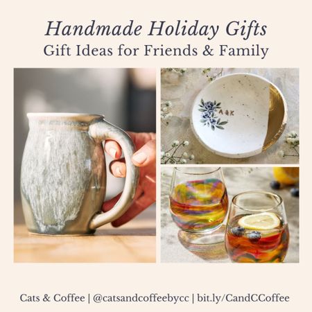Great Handmade Holiday Gifts for Everyone on Your List 🎁 There’s something so thoughtful and unique about a handmade piece. This is the case whether the gift is something a loved one has made, or that they’ve bought from a small business. Read on for my round up of handmade gifts for 2023!


#LTKfindsunder100 #LTKhome #LTKGiftGuide