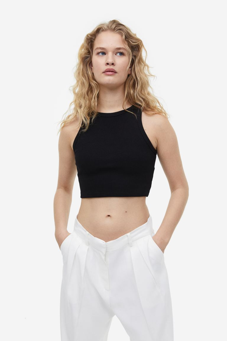Cropped vest top | H&M (UK, MY, IN, SG, PH, TW, HK)
