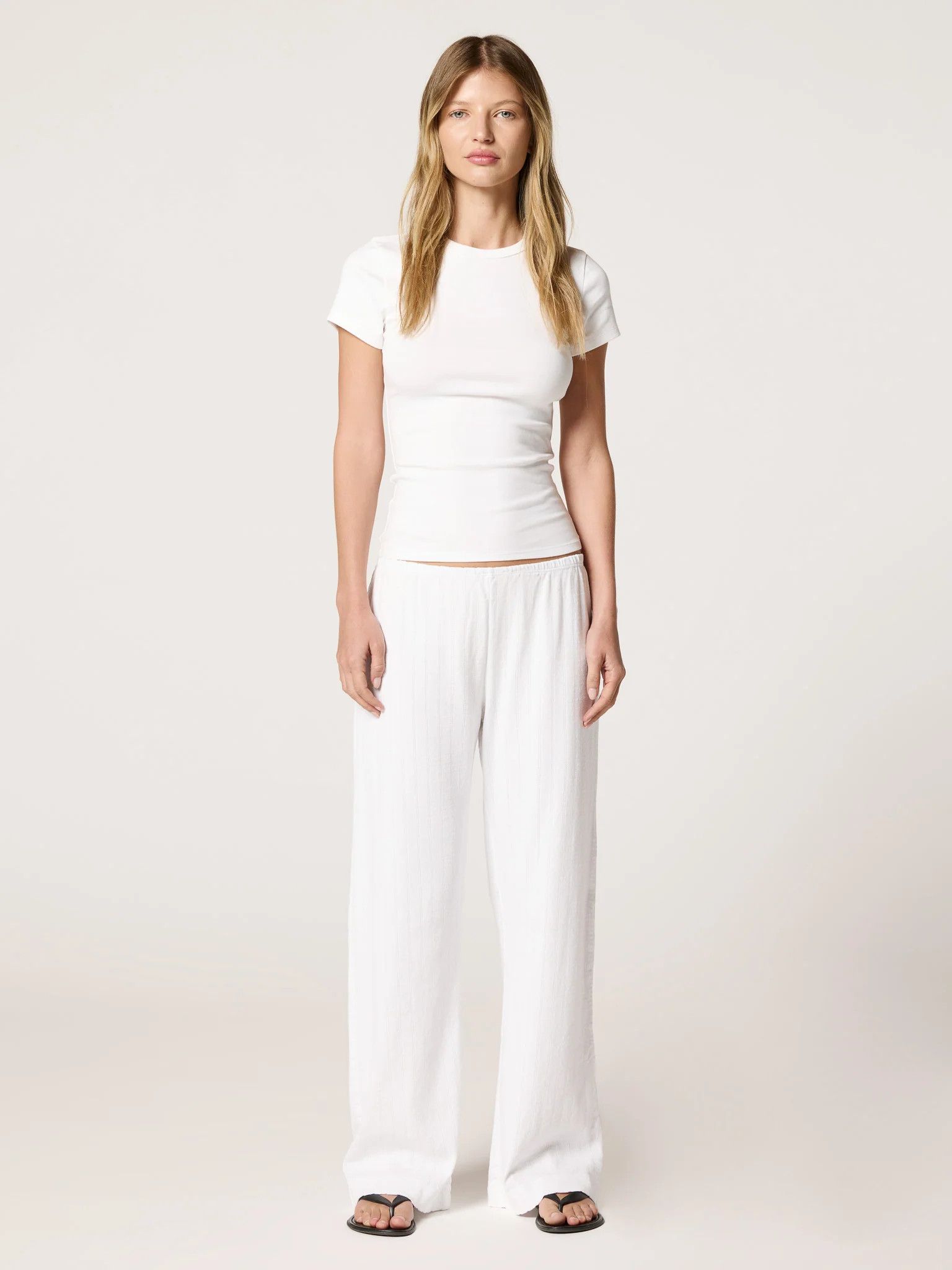 MOLLY PANT / WHITE | CLYQUE