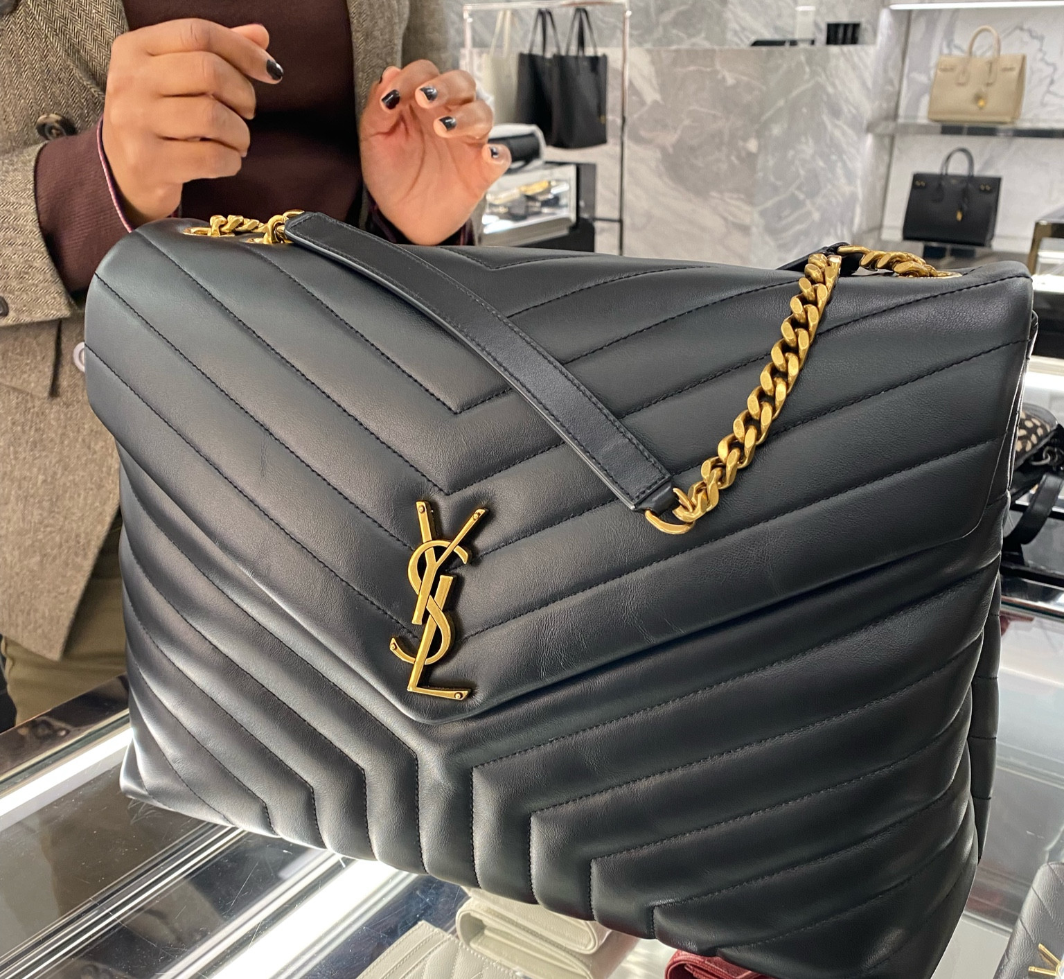 Perfect Saint Laurent bag for office, fits the laptop!!! 
Ysl bag, luxury bag, designer bag, 

#LTKitbag #LTKunder50 #LTKstyletip