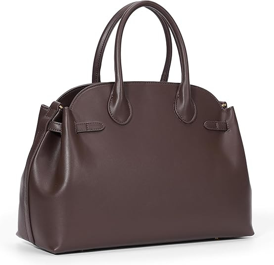 Top Handle Bag Medium Crossbody Bags For Women Vintage Tote Satchel Shoulder Bag Luxury Pu Leathe... | Amazon (US)