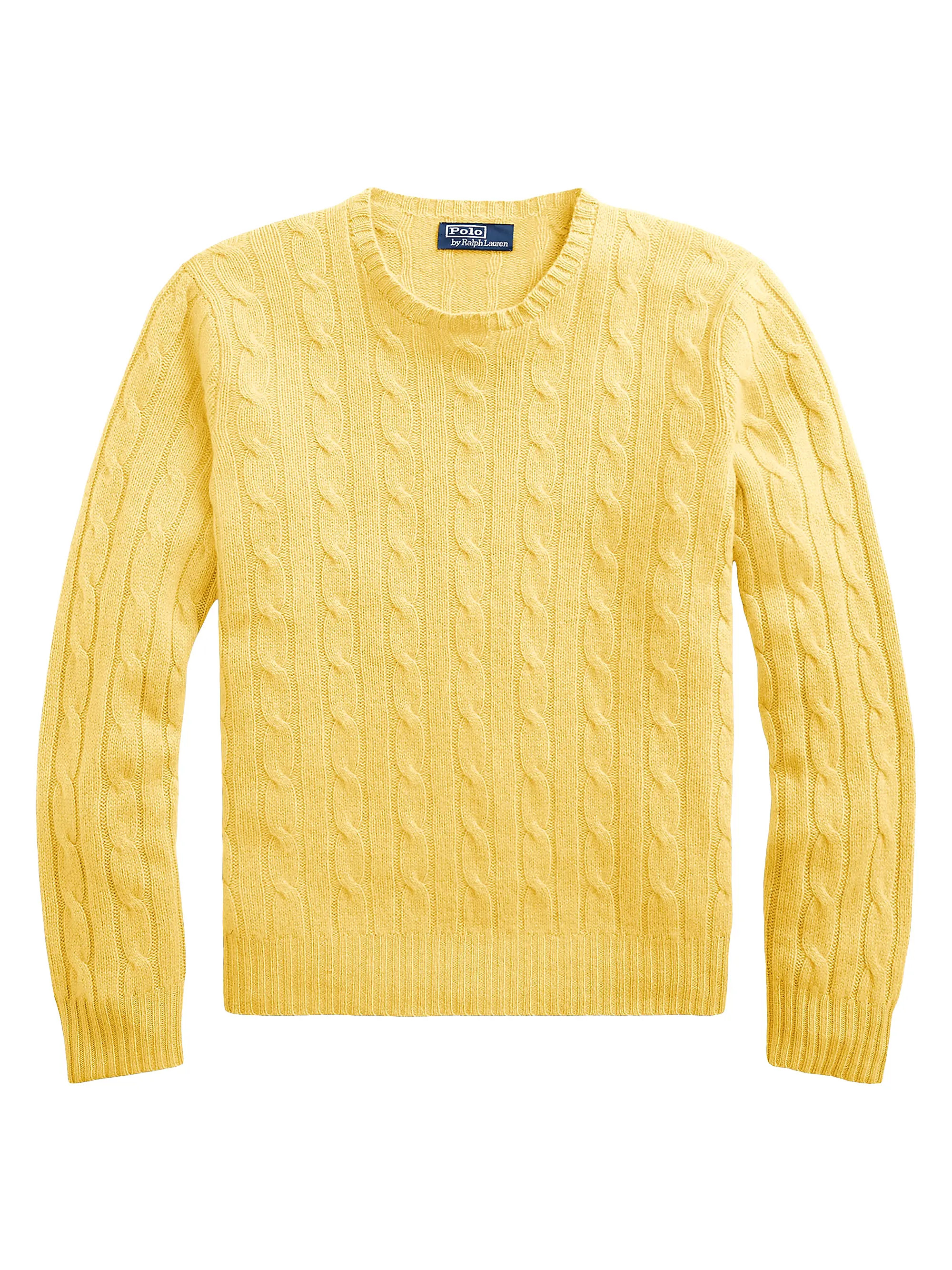 Cashmere Cable-Knit Sweater | Saks Fifth Avenue