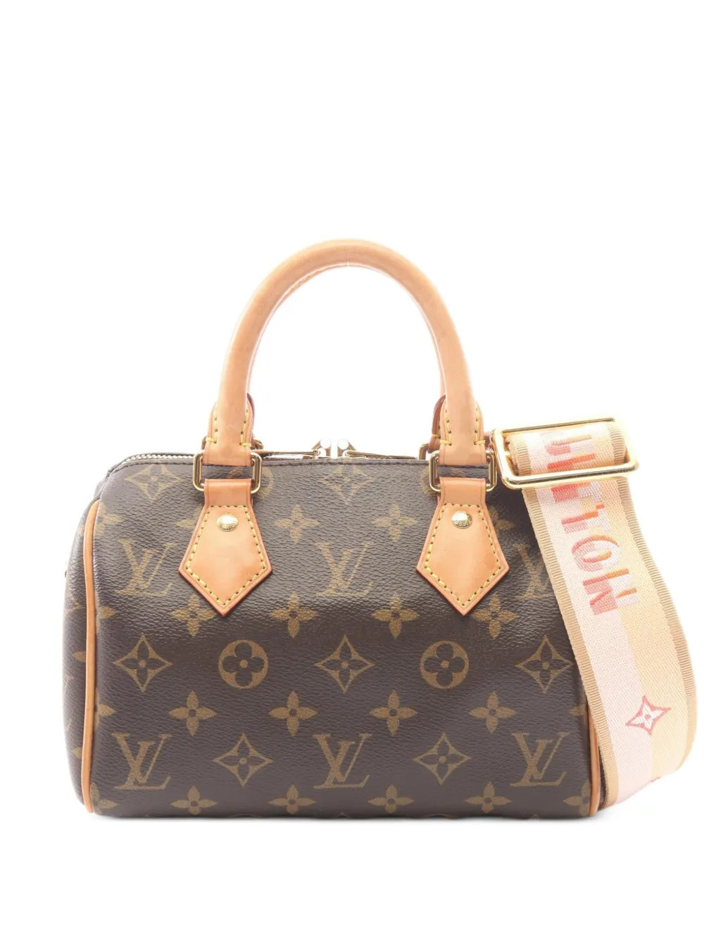 Louis Vuitton Pre-Owned Speedy Bandoulière 20 Monogram handbag - Brown | Farfetch Global