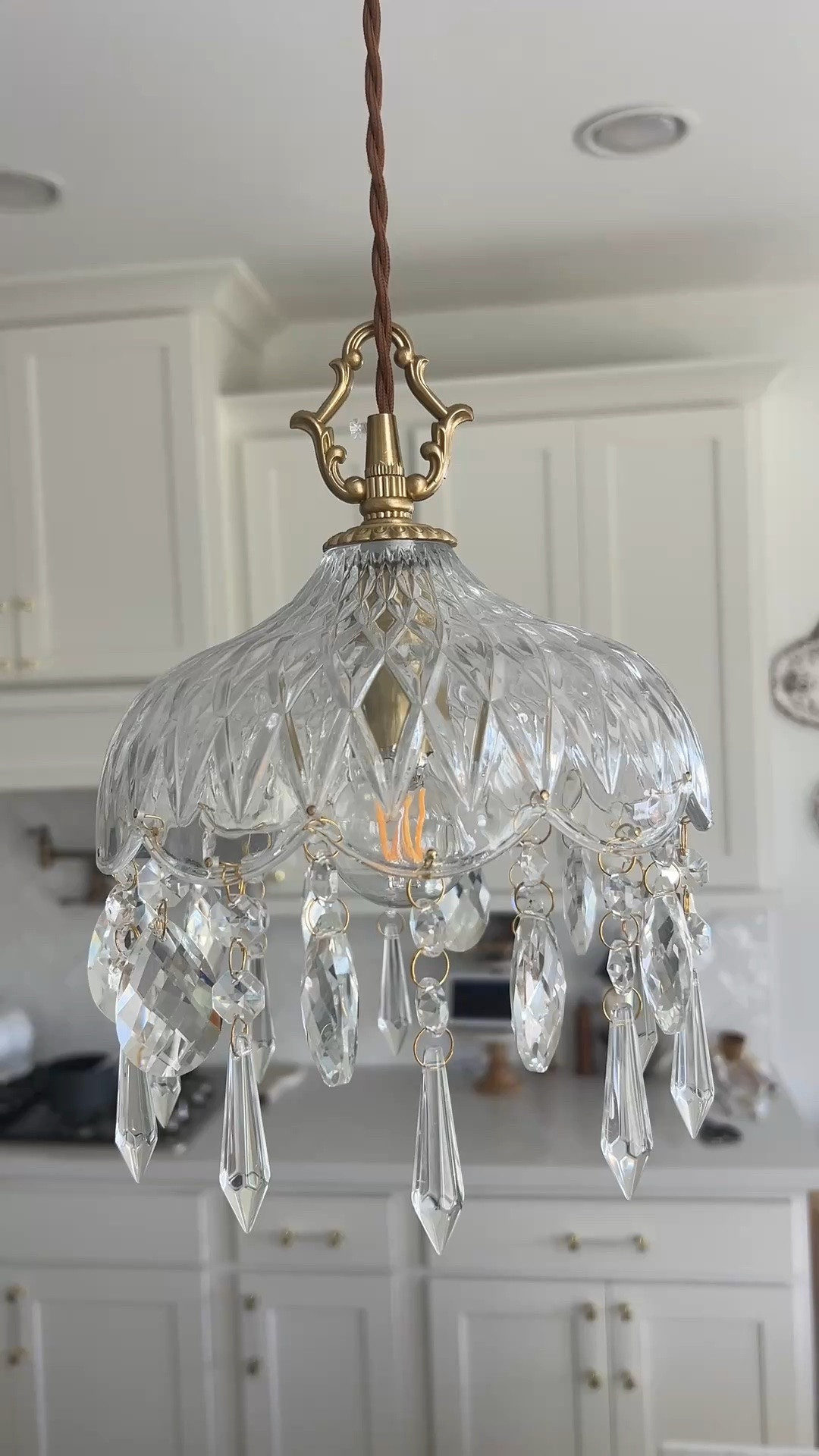 Amazon chandelier, kitchen light