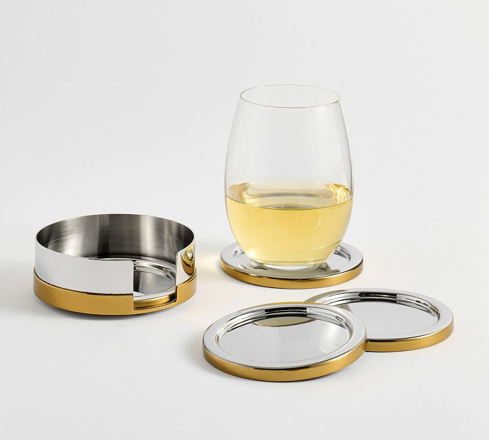 Fillmore Coasters - Set of 4 | Pottery Barn (US)