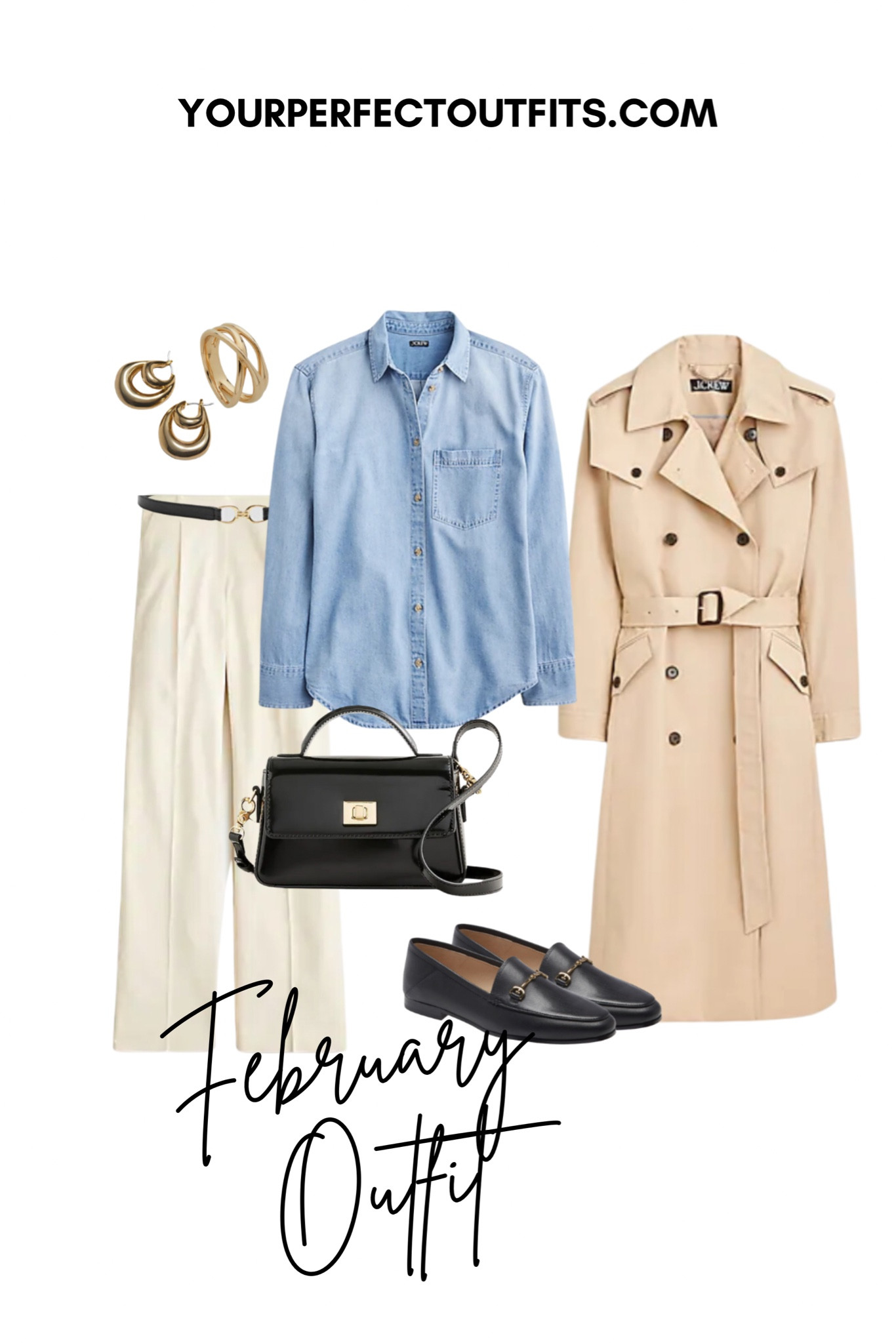 What to wear for spring 
Transitional outfits 
Spring capsule wardrobe essentials 
White trousers look 

#LTKfindsunder50 #LTKstyletip #LTKSpringSale