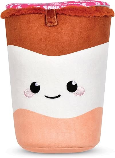 Amazon.com: iscream Play with Your Food Kawaii Pudding Cup Plush Embroidered Accent Play Pillow :... | Amazon (US)