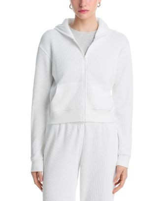 Inez Waffle Zip Hoodie | Bloomingdale's (US)