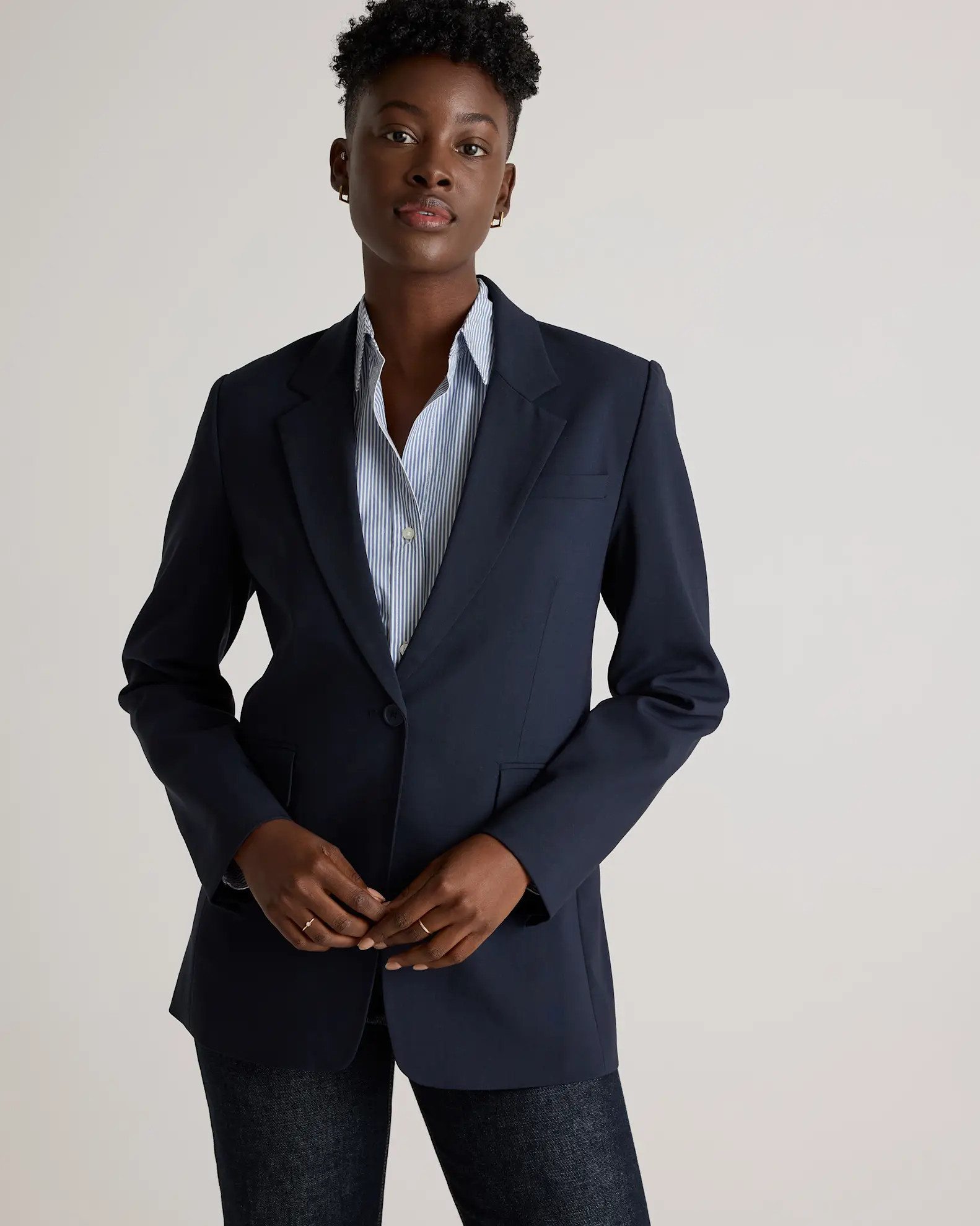 Italian Wool Long Blazer | Quince