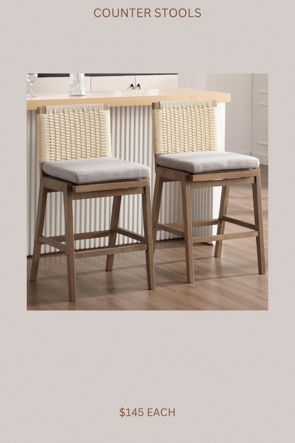 This new Amazon counter height stool gives me major Ballard vibes!! One of the best priced I’ve found for this style! 

#LTKSaleAlert #LTKHome #LTKStyleTip