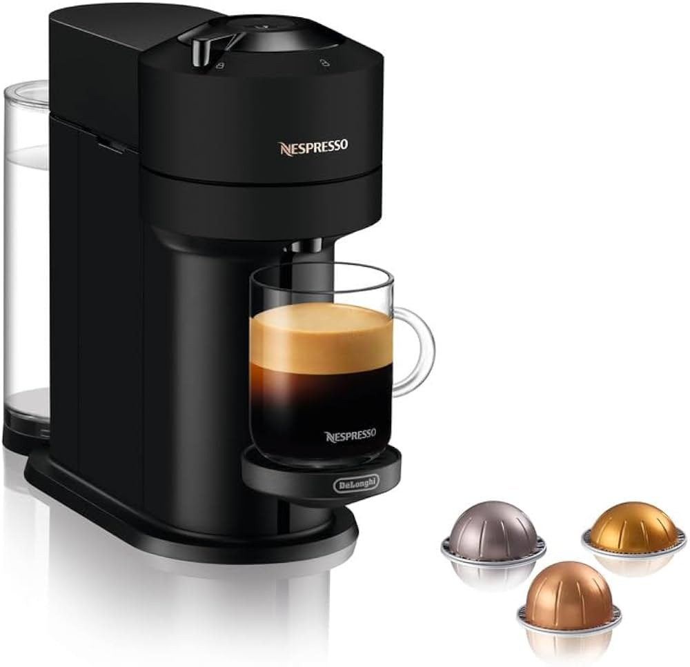 Nespresso Vertuo Next Coffee and Espresso Machine by De'Longhi, Matte Black | Amazon (CA)