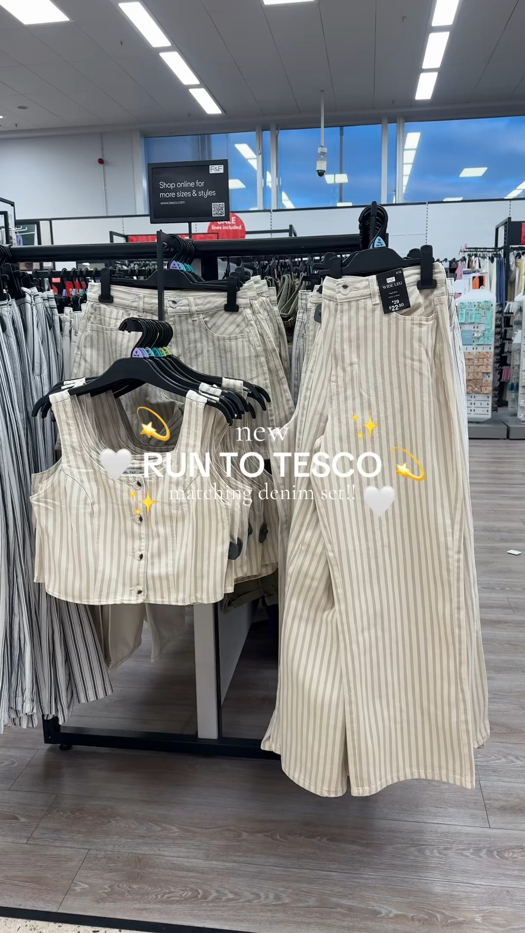 New F&F Tesco denim set!! Also a part of the 25% off online only ✨🤍

#LTKuk #LTKspring #LTKsummer