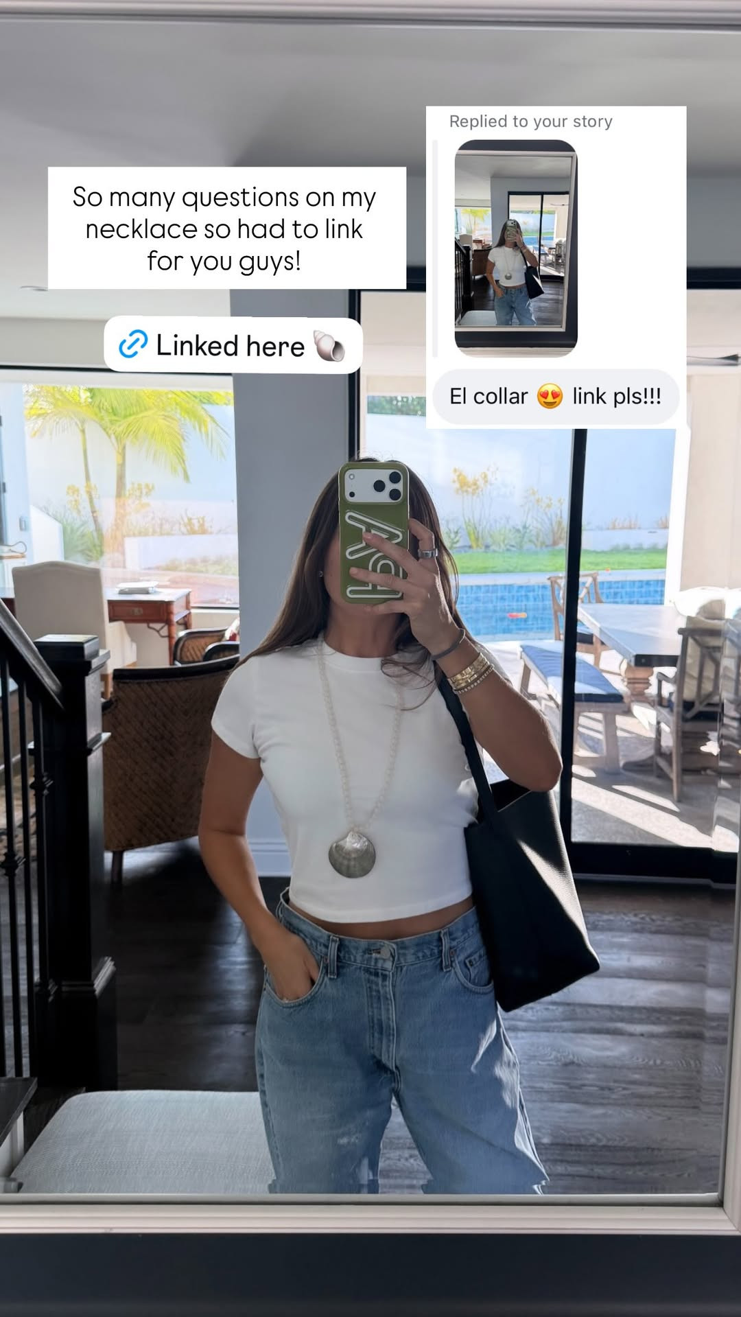 So many questions on my necklace🐚 

 #LTKootd