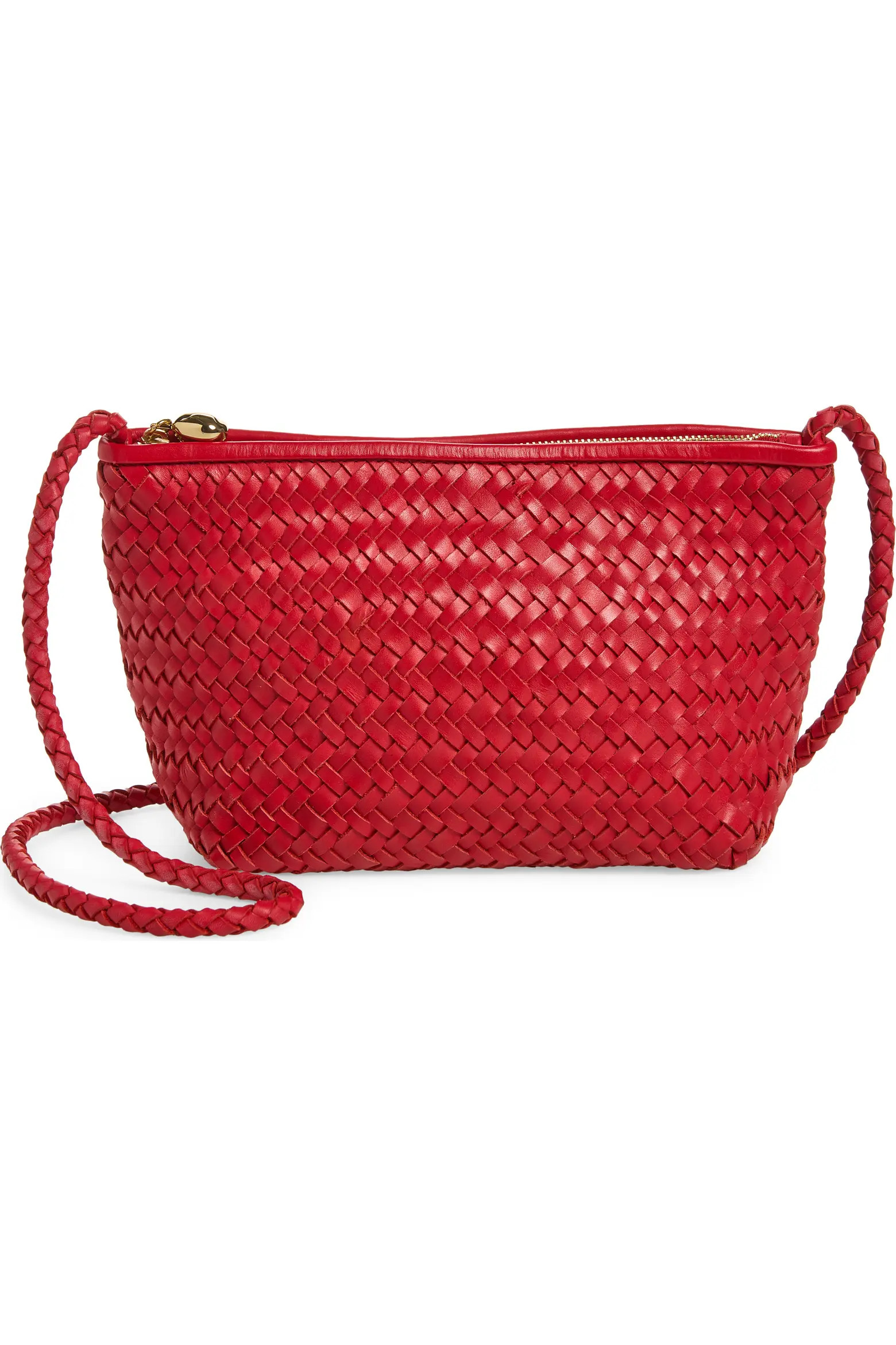 The Signature Woven Leather Crossbody Bag (Women) | Nordstrom | Nordstrom