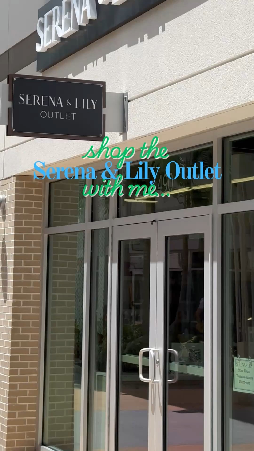 Shop the Serena and Lily outlet with me!

#LTKHome #LTKvlog #LTKSeasonal