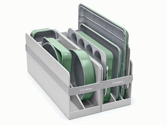 Caraway Sage 11pc Bakeware Set - Non-Toxic, Non-Stick, Ceramic Bakeware | Caraway