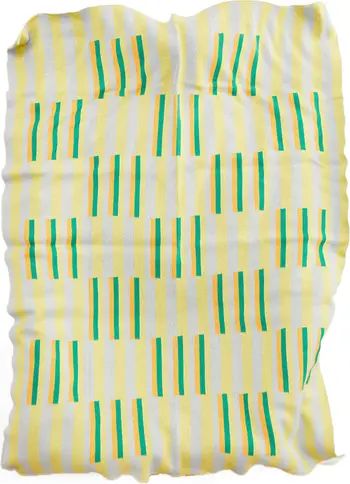 Bars Knit Cotton Throw | Nordstrom