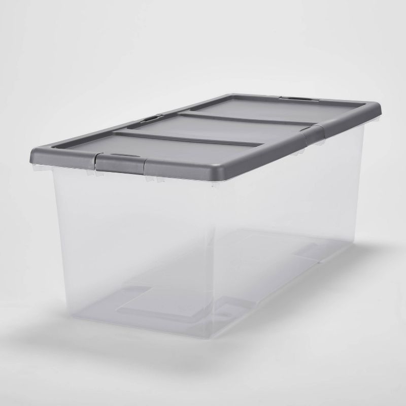 Extra Large Latching Clear Storage Box - Brightroom™ | Target