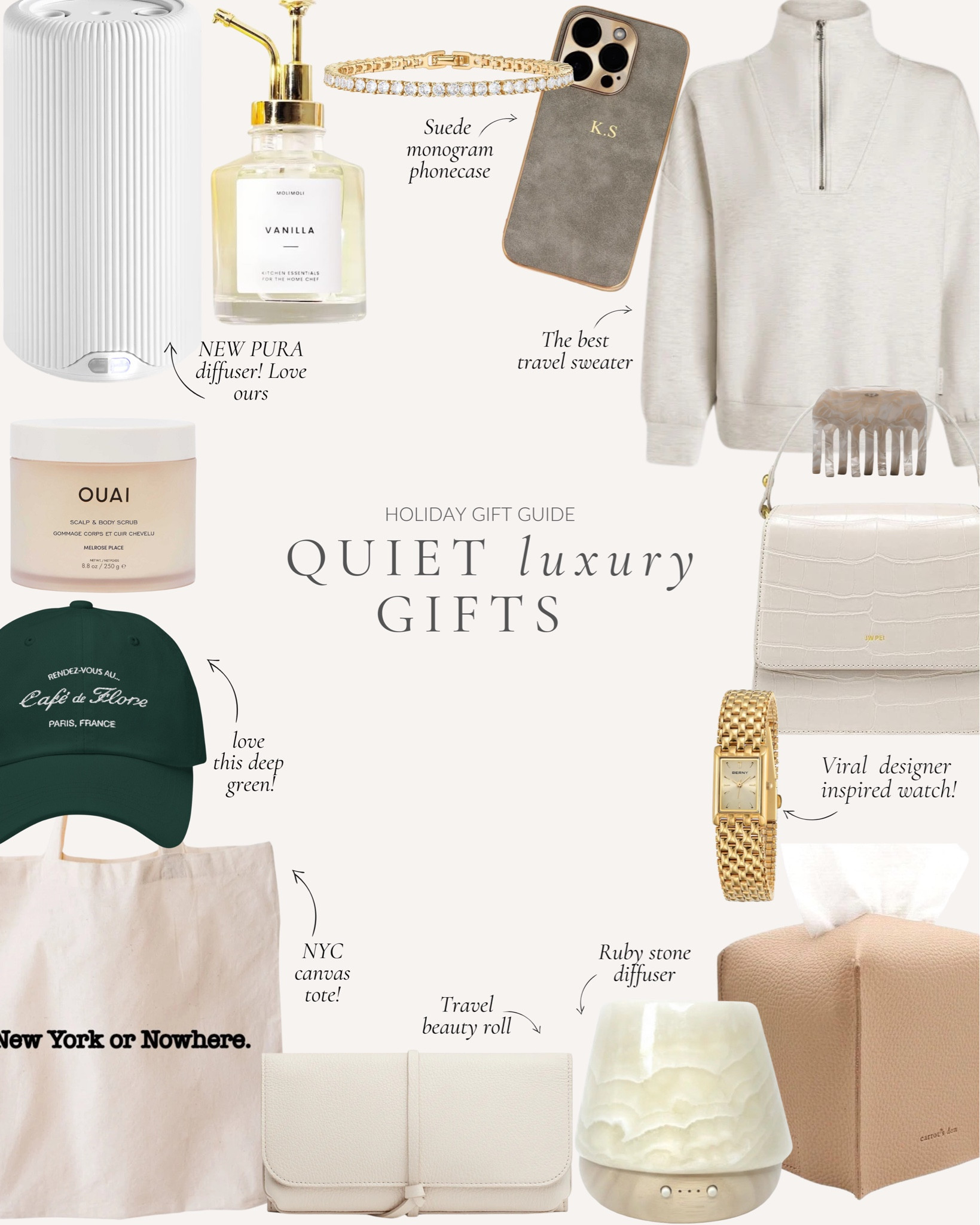 Quiet Luxury Gift Ideas!

Gifts for Her / Holiday Gifts for Her / Gifts for Mom / Self-Care Gifts / Beauty Essentials / Jewelry Gifts / Home Decor / Cozy Gifts / Perfume Sets / Spa Day at Home / Haircare Must-Haves / Skincare Favorites / Fashion Finds / Personalized Jewelry / Luxurious Handbags / Wellness Gifts / Stylish Tech / Trendy Accessories / Candle Lover’s Picks / Chic Loungewear / Coffee & Tea Sets / Fitness Essentials / Unique Finds for Her / Makeup Kits / Women’s Pj’s / Women’s Robes / Aesthetic Gifts / Coffee Table Books / Aesthetic Cookbooks / Wine Glasses / Workout Equipment / Stanley Tumblers / 

#LTKGiftGuide #LTKStyleTip #LTKHoliday