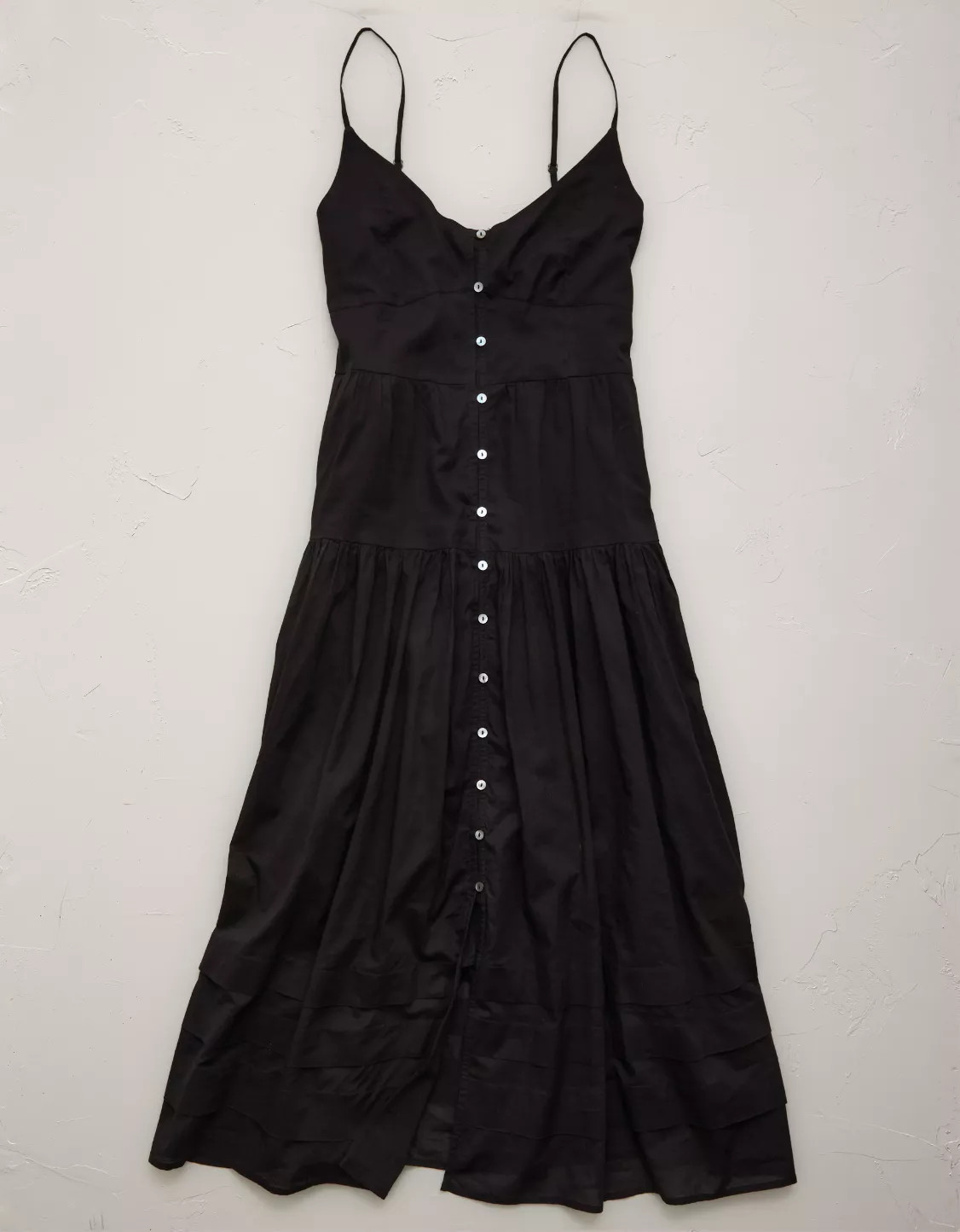 AE77 Strappy Button-Up Maxi Dress | American Eagle Outfitters (US & CA)