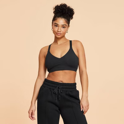 Blogilates Women's Cardio Queen Sports Bra - Black S | Target
