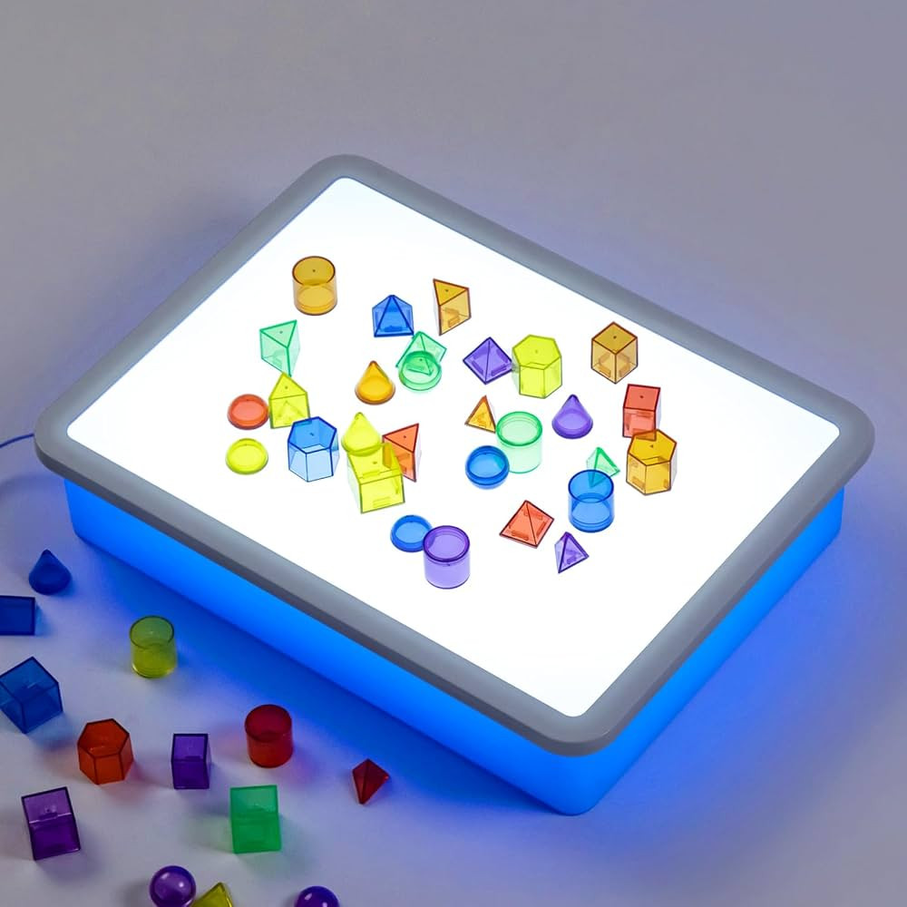 Bright LED Light Box - Light Table for Kids, Color & Light Discovery, Artistic Exploration and Cr... | Amazon (US)