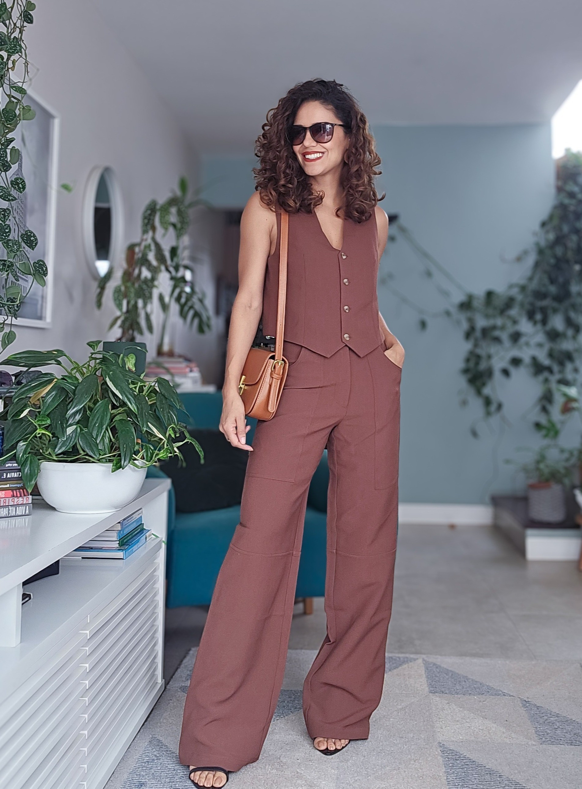 Look trabalho marrom alfaiataria 

#LTKlookdetrabalho
