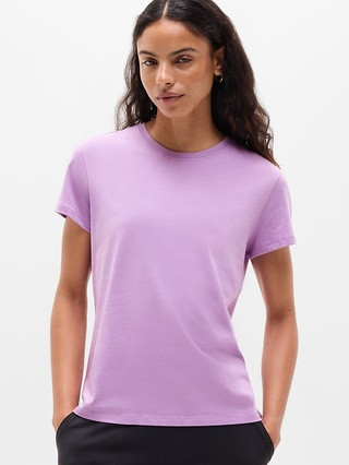 Favorite Cotton Classic Tee | Athleta