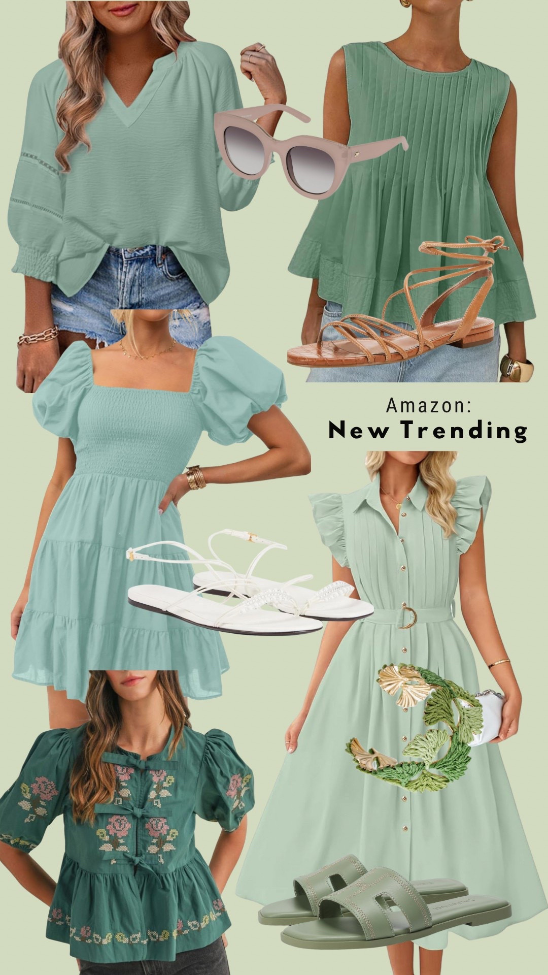 Amazon’s latest spring and summer finds are trending now! I absolutely love these shades of green!



Amazon fashion, spring outfits, summer outfits, summer dress, vacation outfits, resort wear #LTKFindsUnder50 #LTKShoeCrush

#LTKSeasonal #LTKootd #LTKSaleAlert