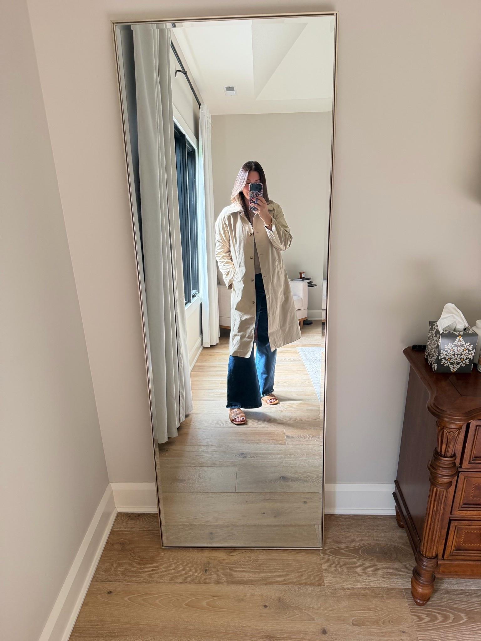 Trench coat // fall closet staple