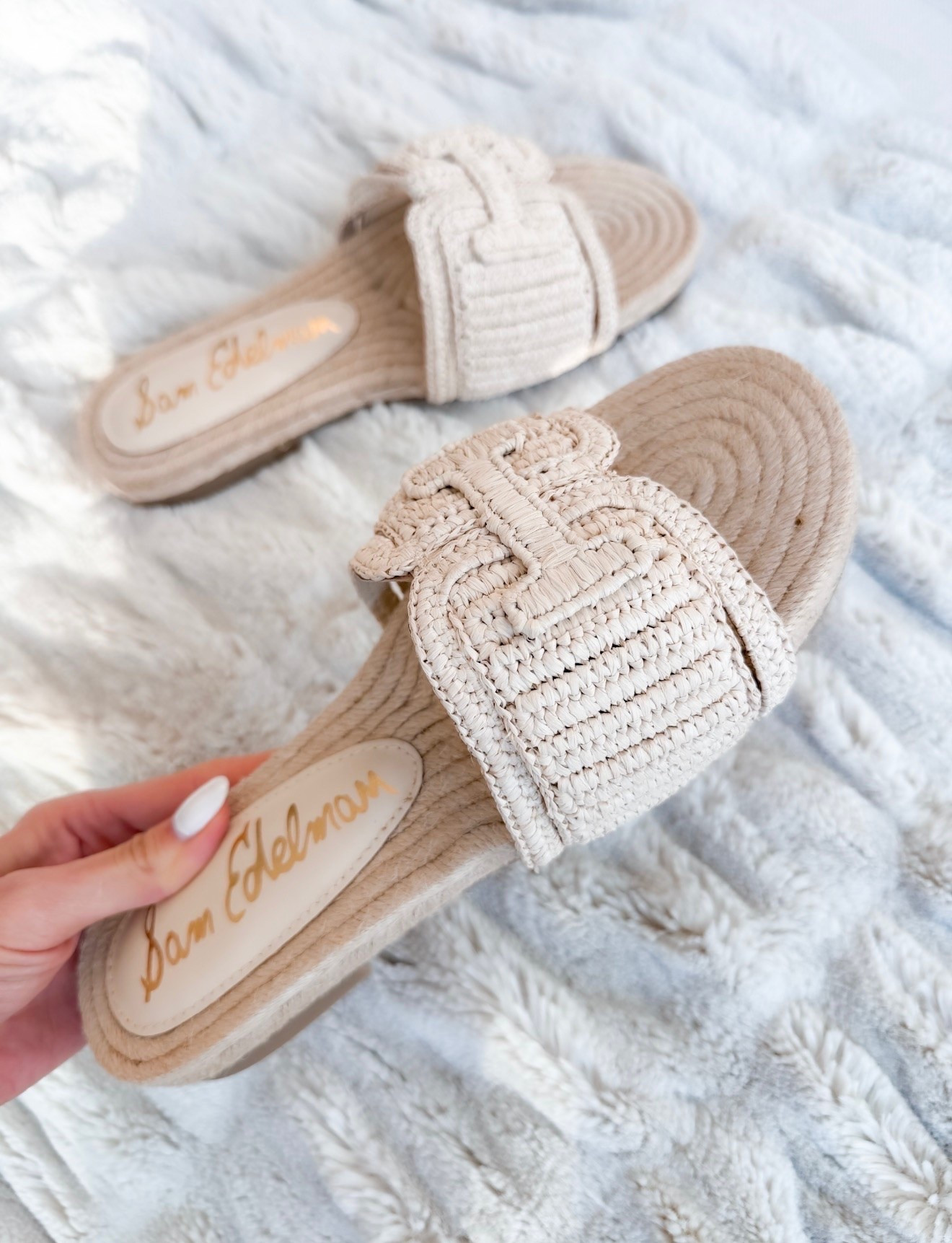 Found the sandal that instantly makes every outfit feel more elevated. The woven detail gives designer vibes, they go with literally everything, and the neutral color makes them such an easy summer staple.

neutral sandals, summer shoes, woven sandals, designer inspired style, vacation essentials, everyday outfit, chic summer style, neutral fashion, wardrobe staples, annabrstyle

#LTKTravel #LTKSeasonal #LTKootd
