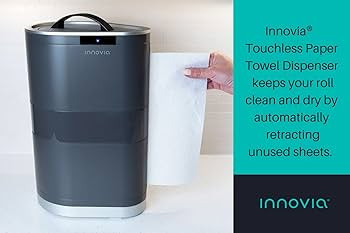 Innovia Automatic Paper Towel Dispenser. Touchless Technology. Works with Most Paper Towel Brands... | Amazon (US)