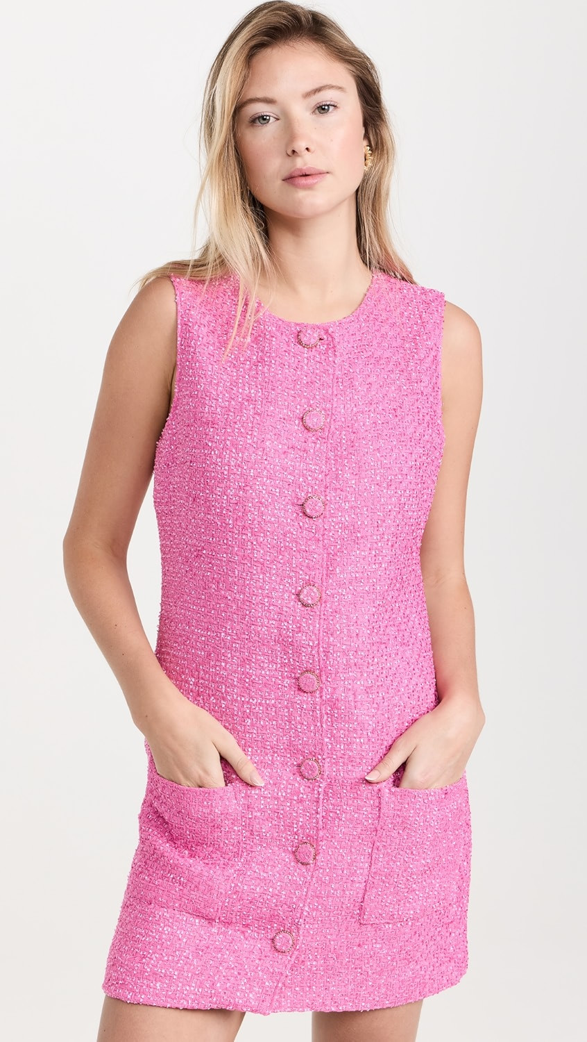 Sleeveless Tweed Mini Dress | Shopbop