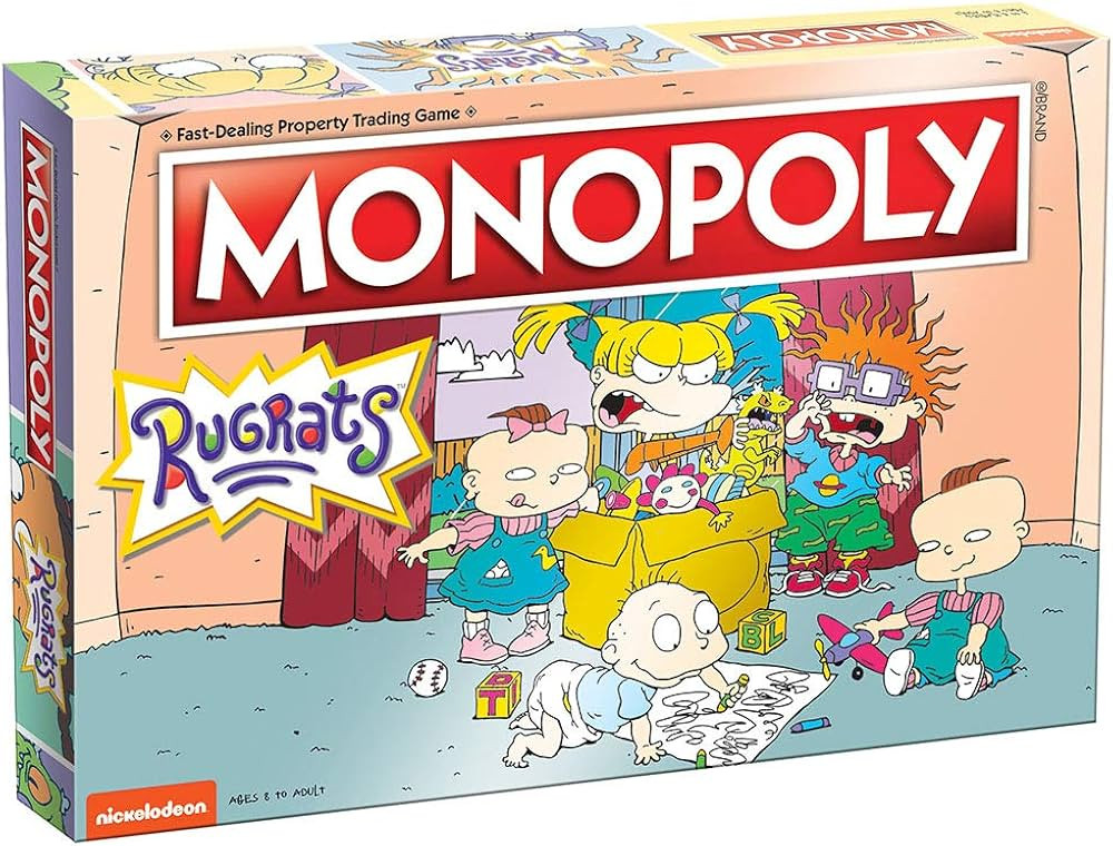 Monopoly Rugrats Board Game | Based on The Nickelodean Series Rugrats | Officially Licensed Rugra... | Amazon (US)