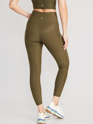 High-Waisted PowerSoft 7/8 Leggings | Old Navy (US)