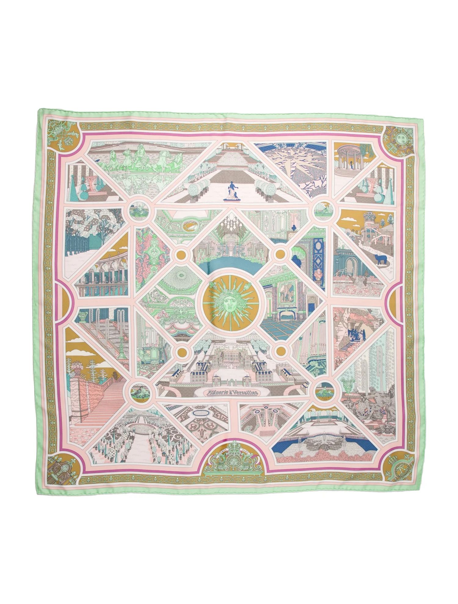 Flânerie à Versailles Silk Scarf | The RealReal