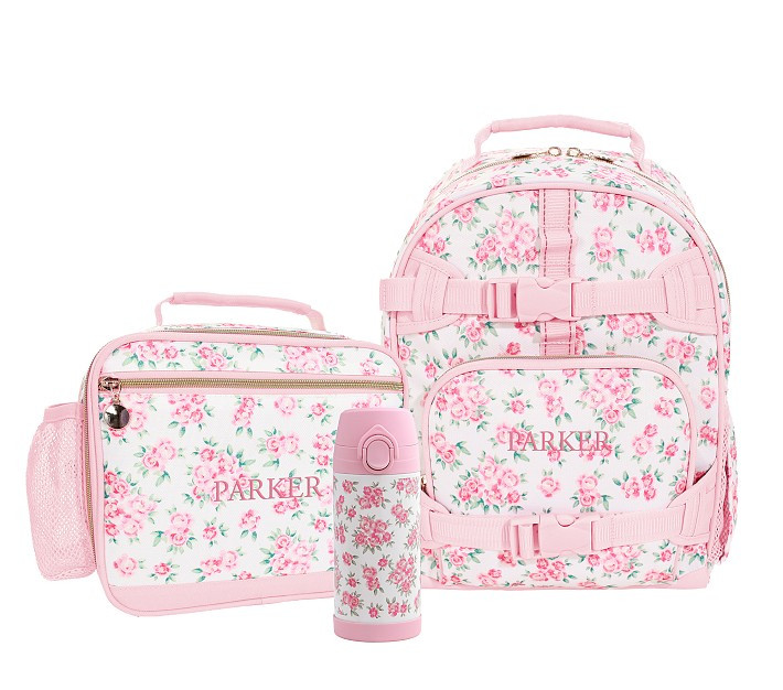 Mackenzie LoveShackFancy Antoinette Floral Backpack & Lunch Bundle, Set of 3 | Pottery Barn Kids
