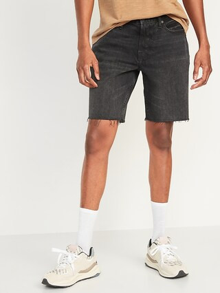 Slim Ripped Cut-Off Jean Shorts for Men -- 9.5-inch inseam | Old Navy (CA)